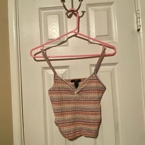 Forever 21 striped cami